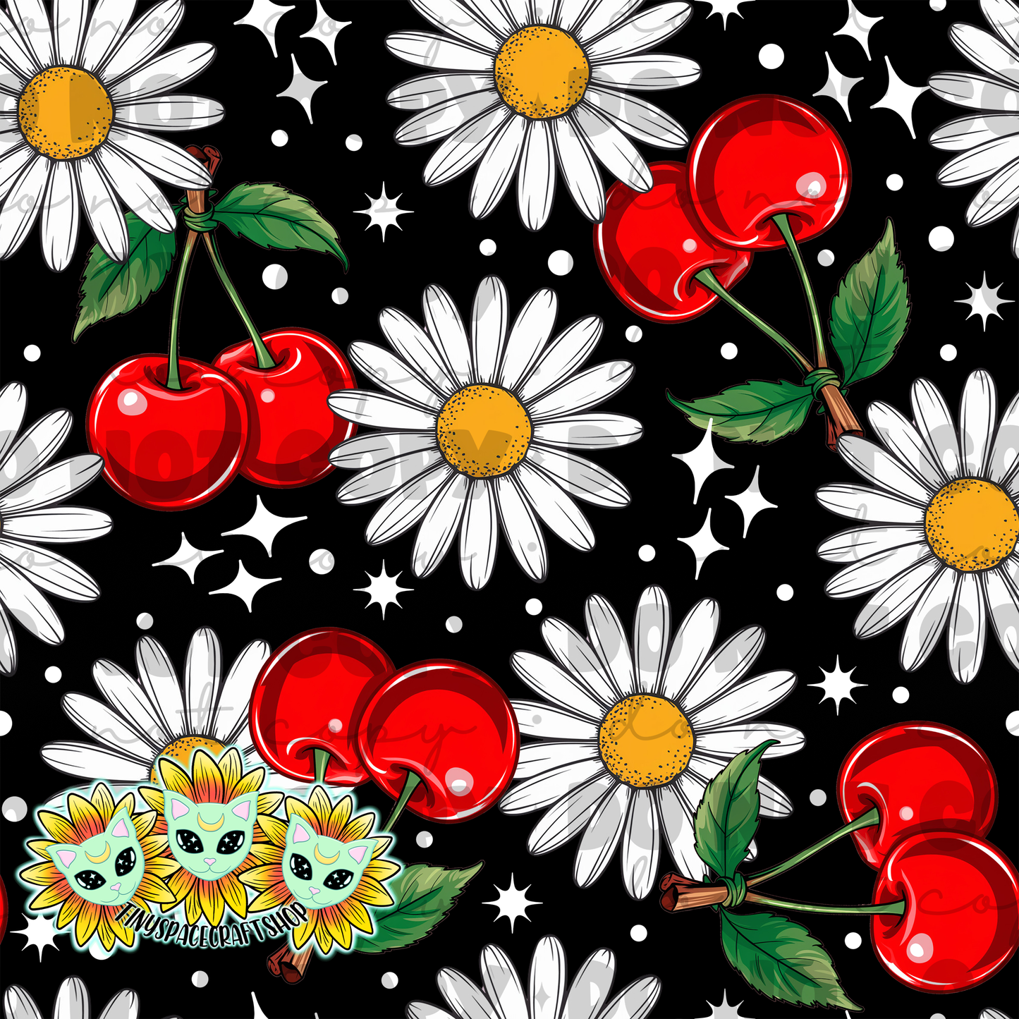 Floral cherry