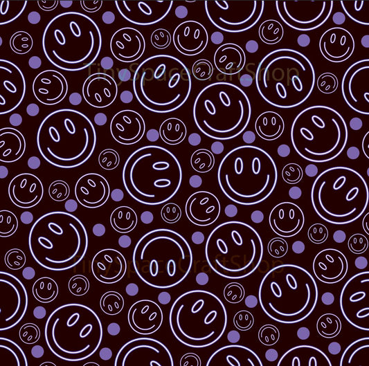 Smiley purple