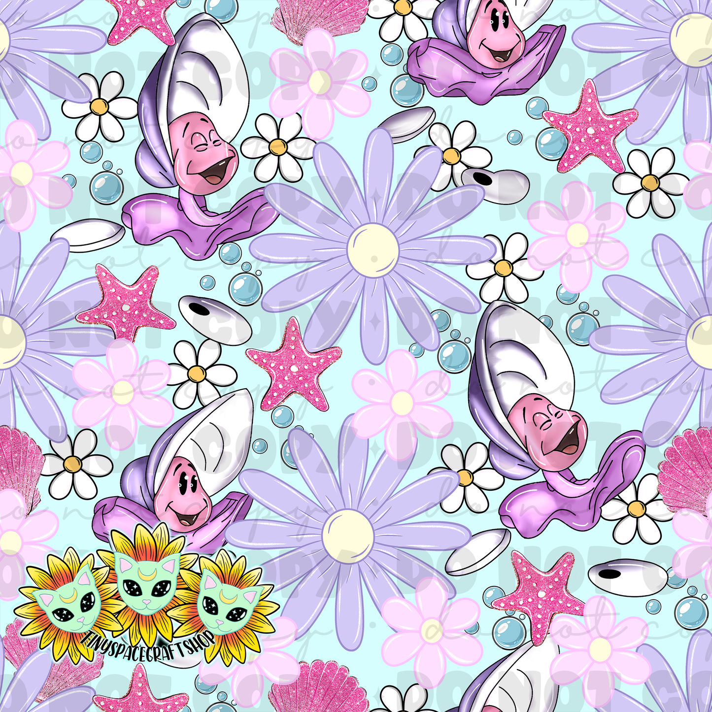 Floral oyster