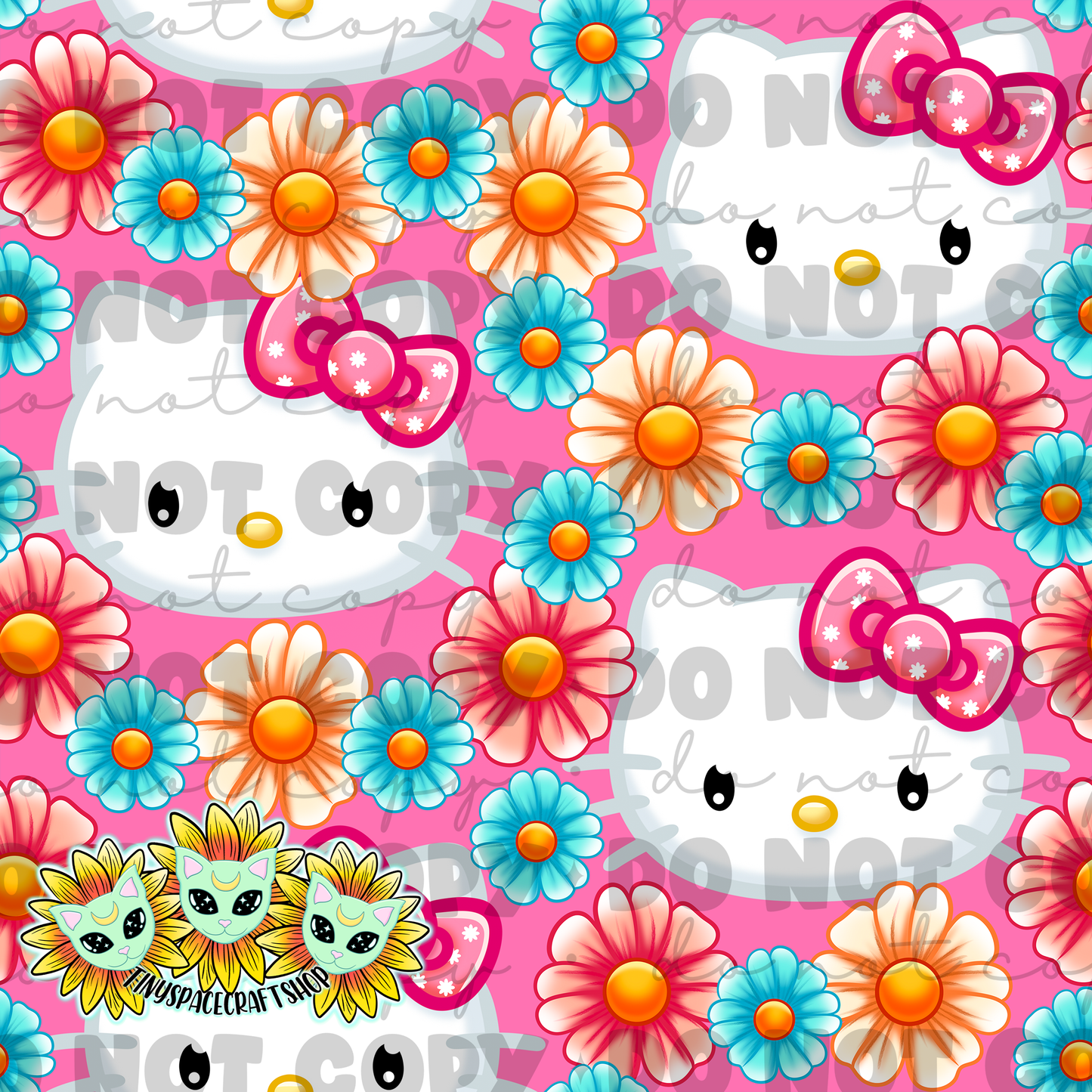 Flower cat