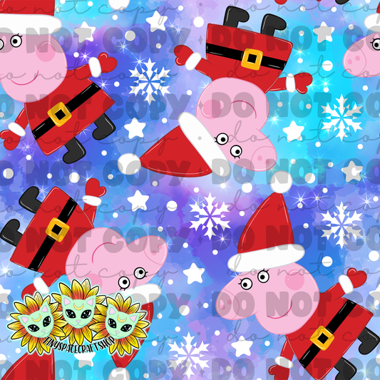 Christmas pig