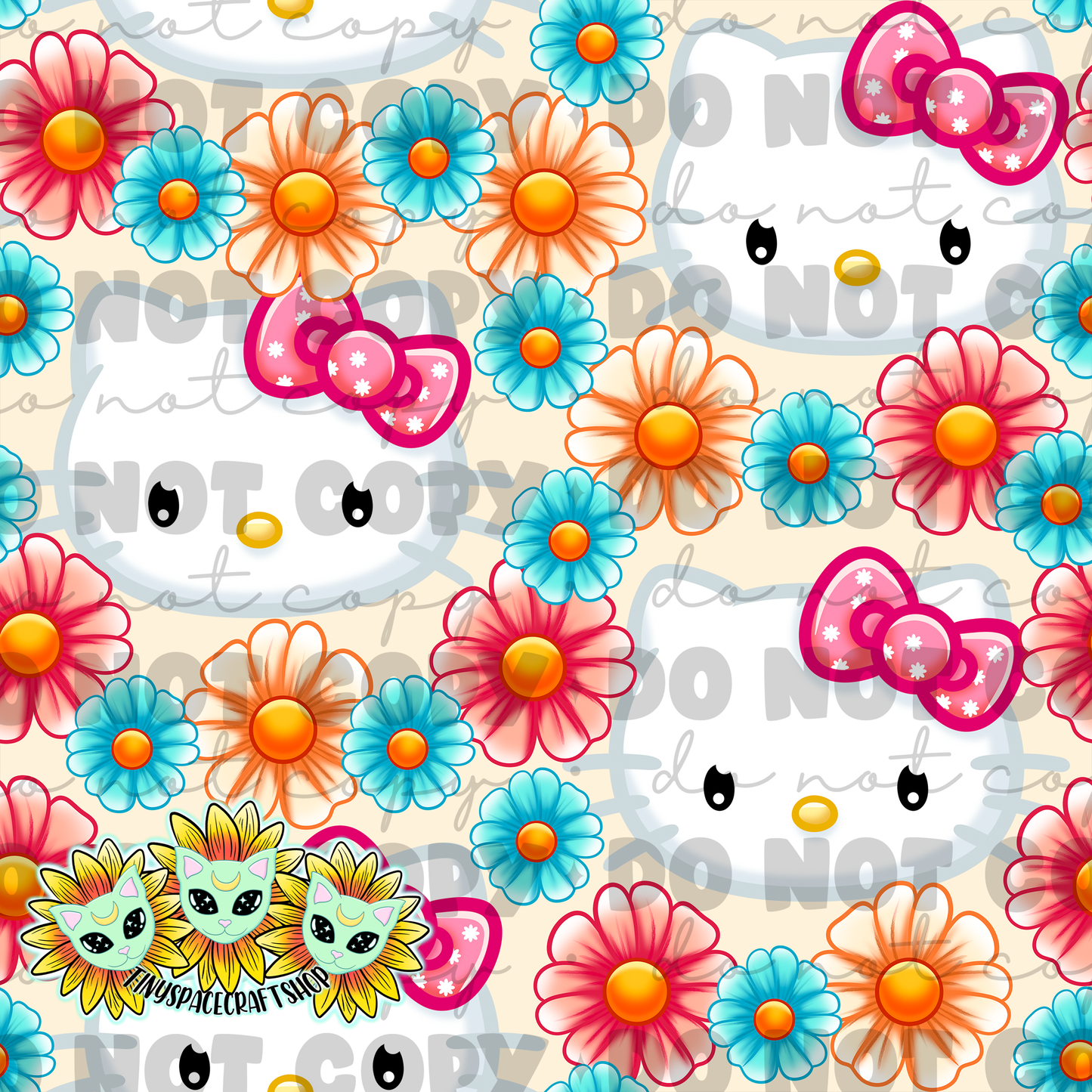 Flower cat