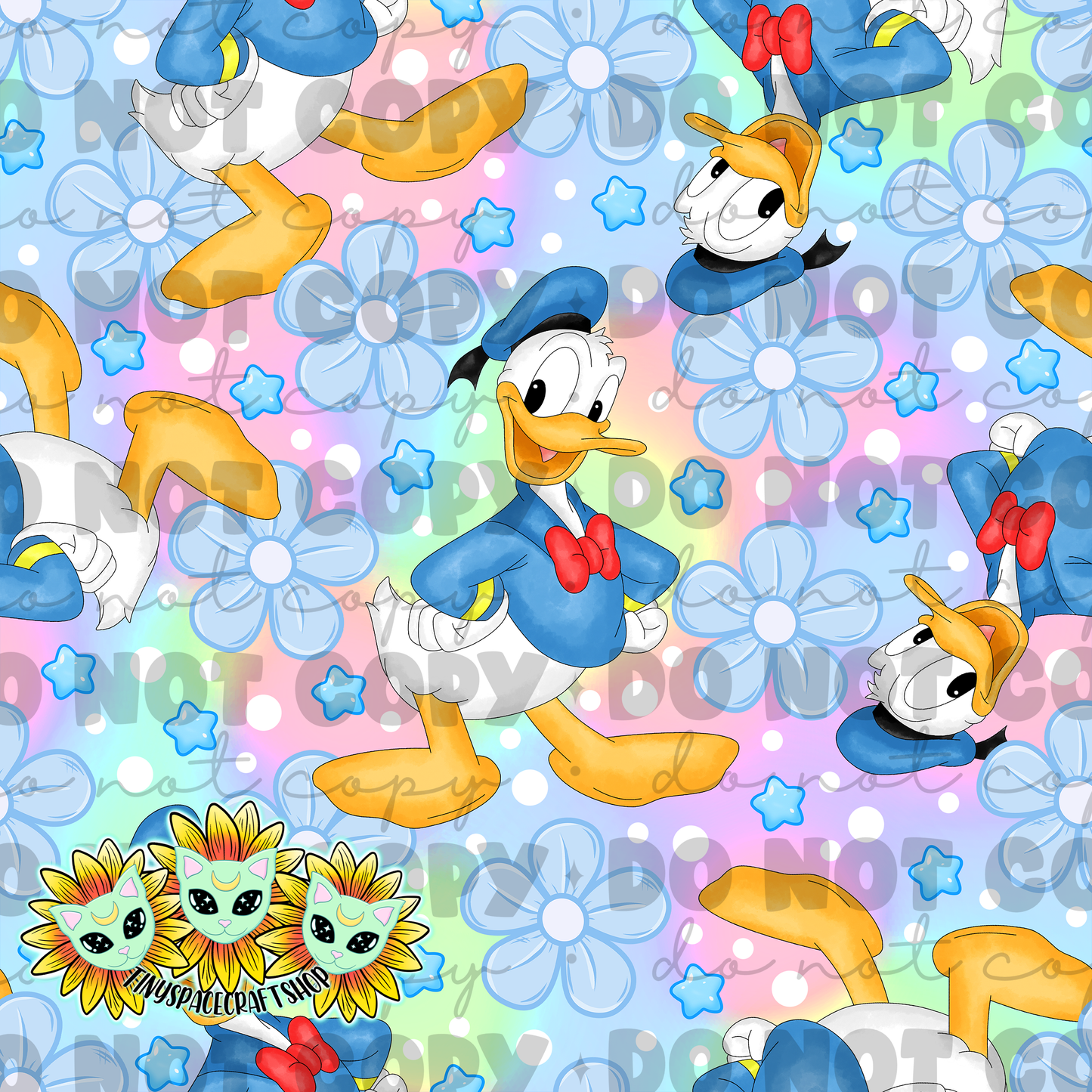 Floral duck