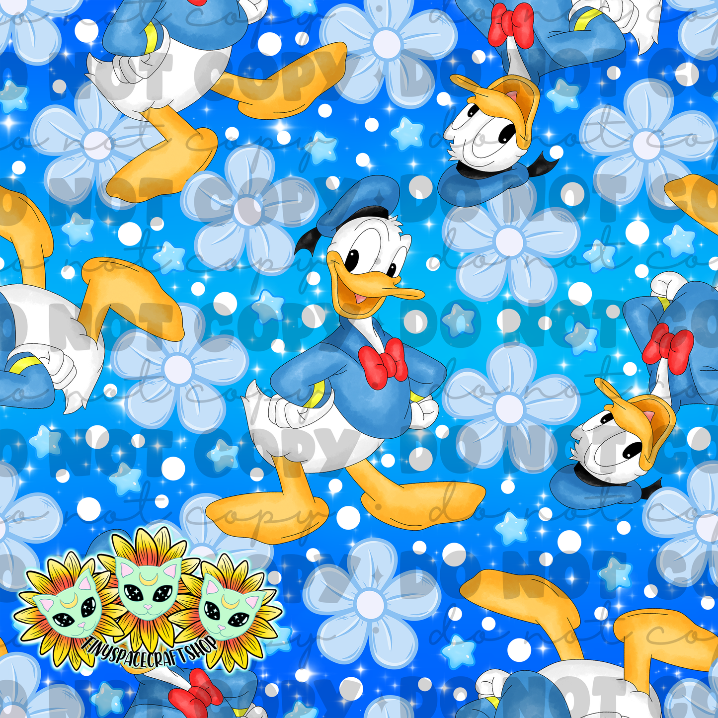 Floral duck