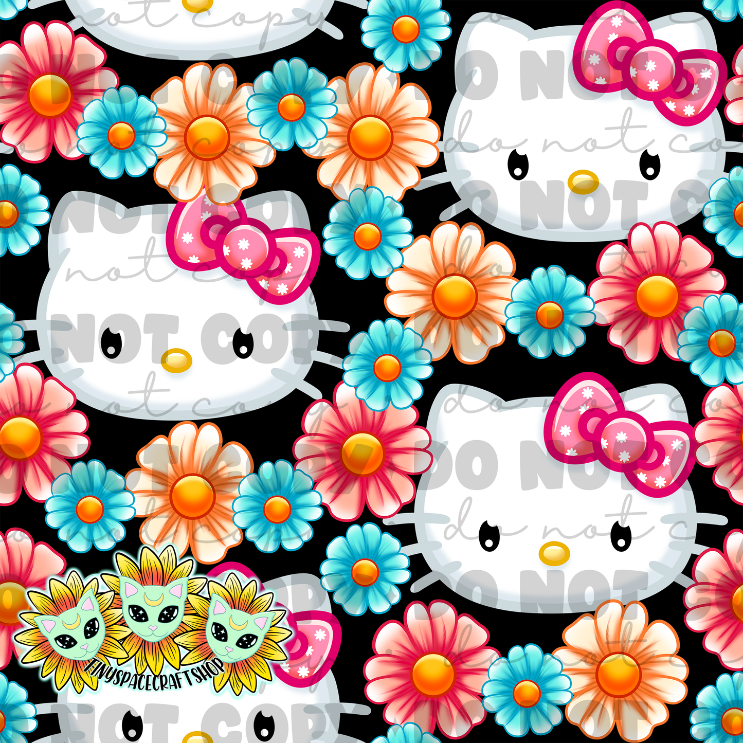 Flower cat