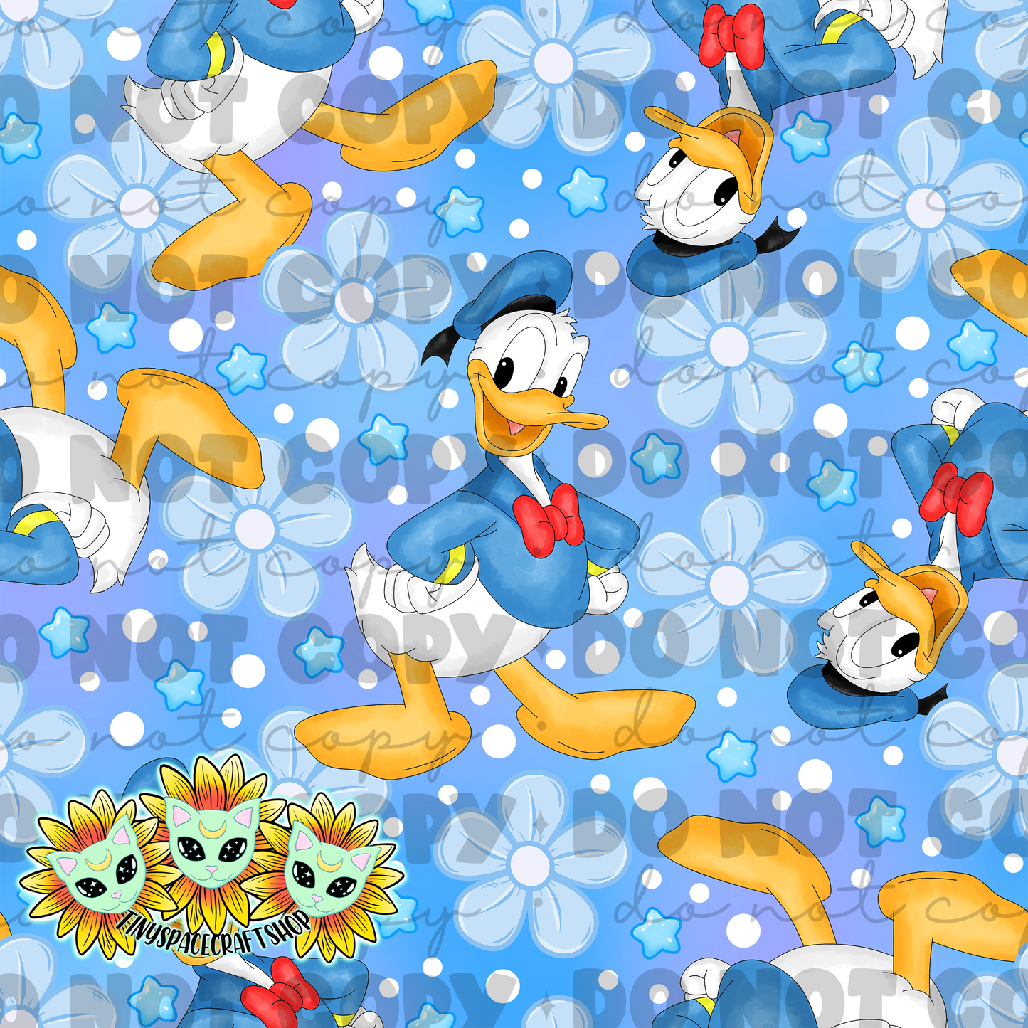Floral duck