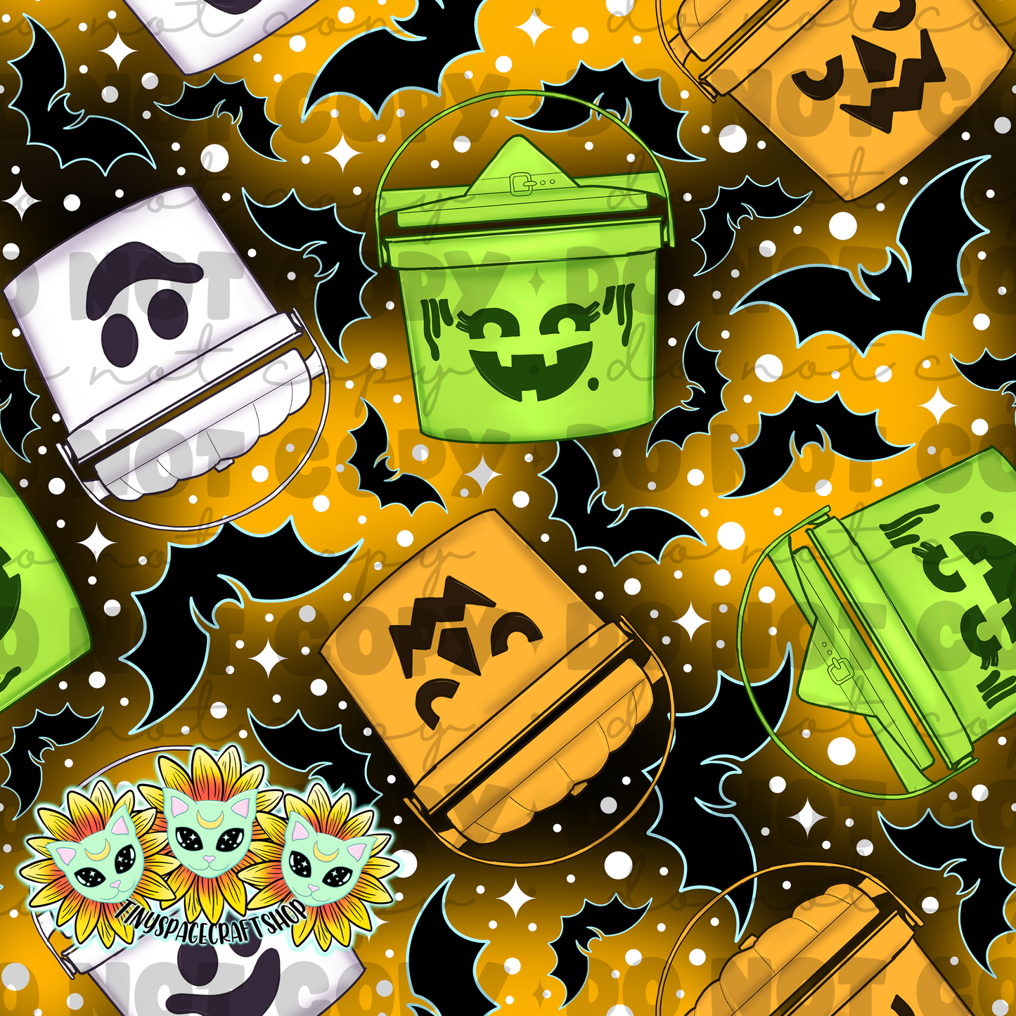 Halloween buckets