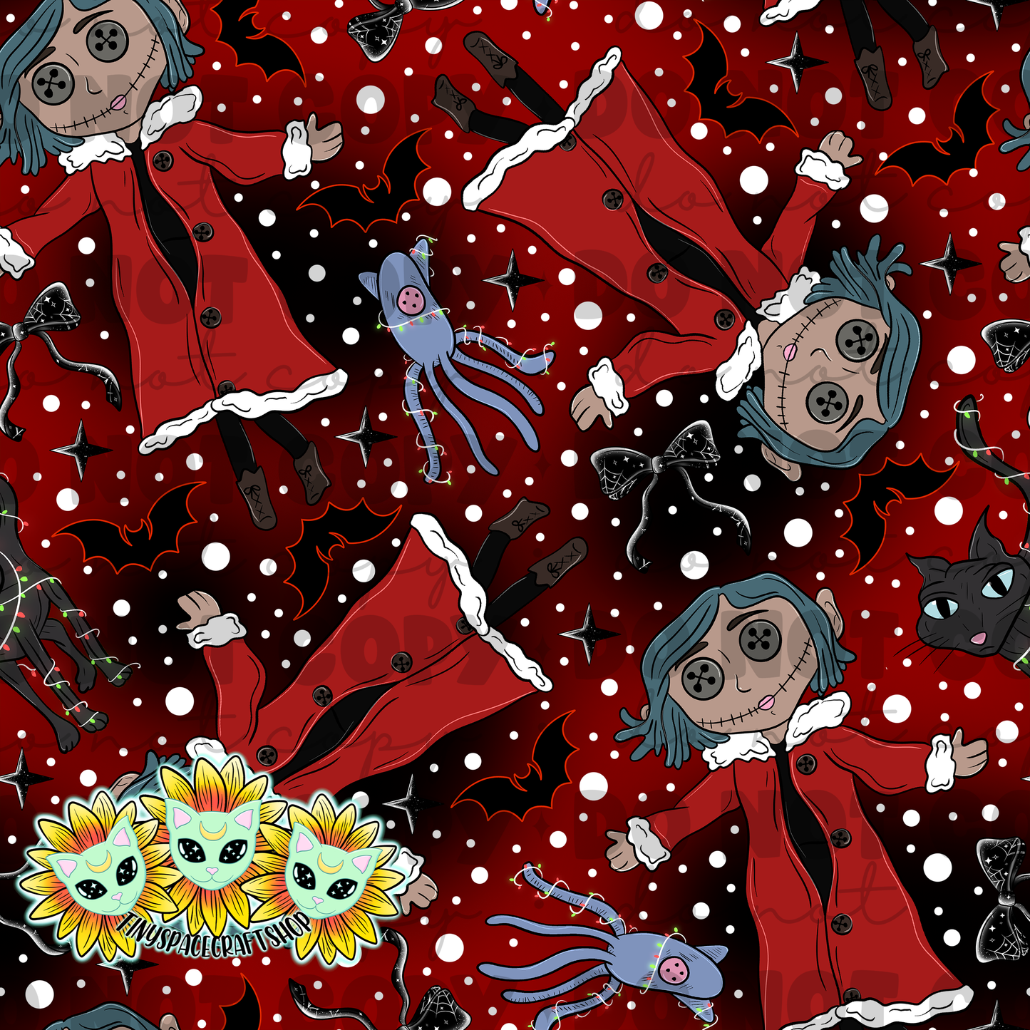 Christmas button
