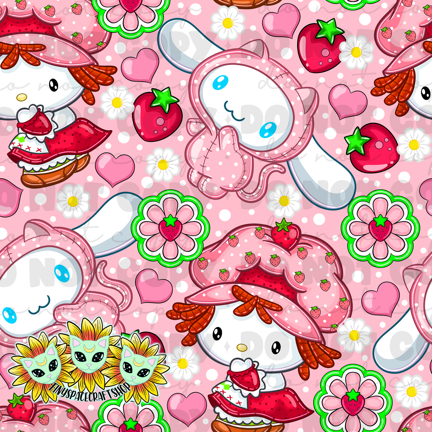 Strawberry cat