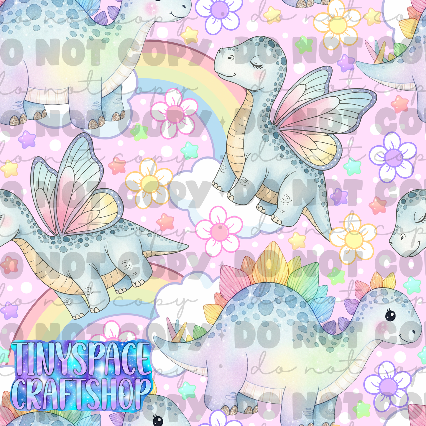 Rainbow Dino