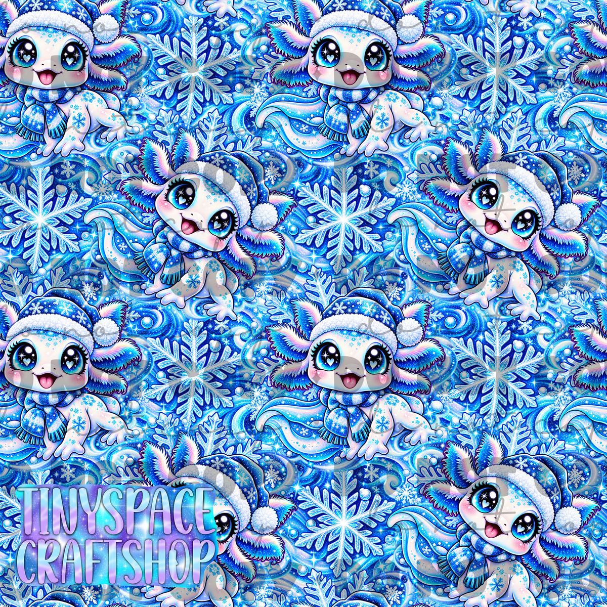 Winter axolotl