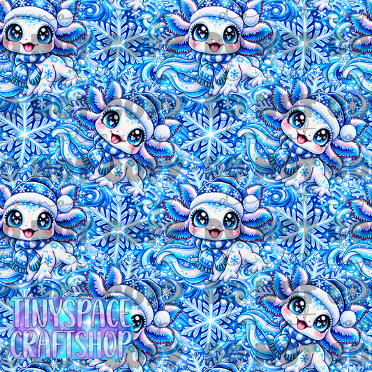 Winter axolotl