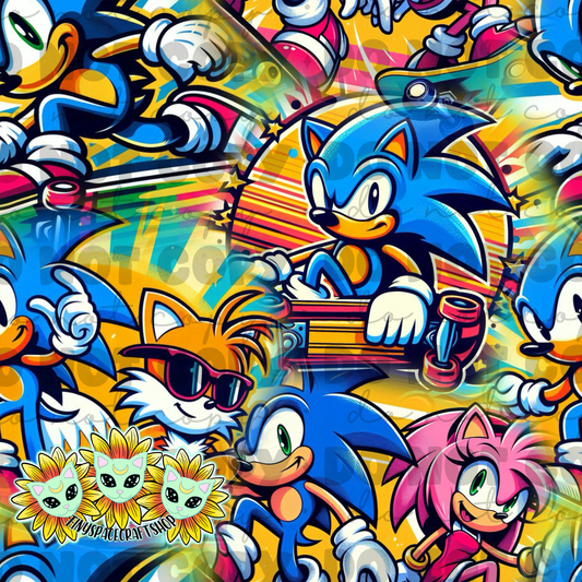 Blue friends