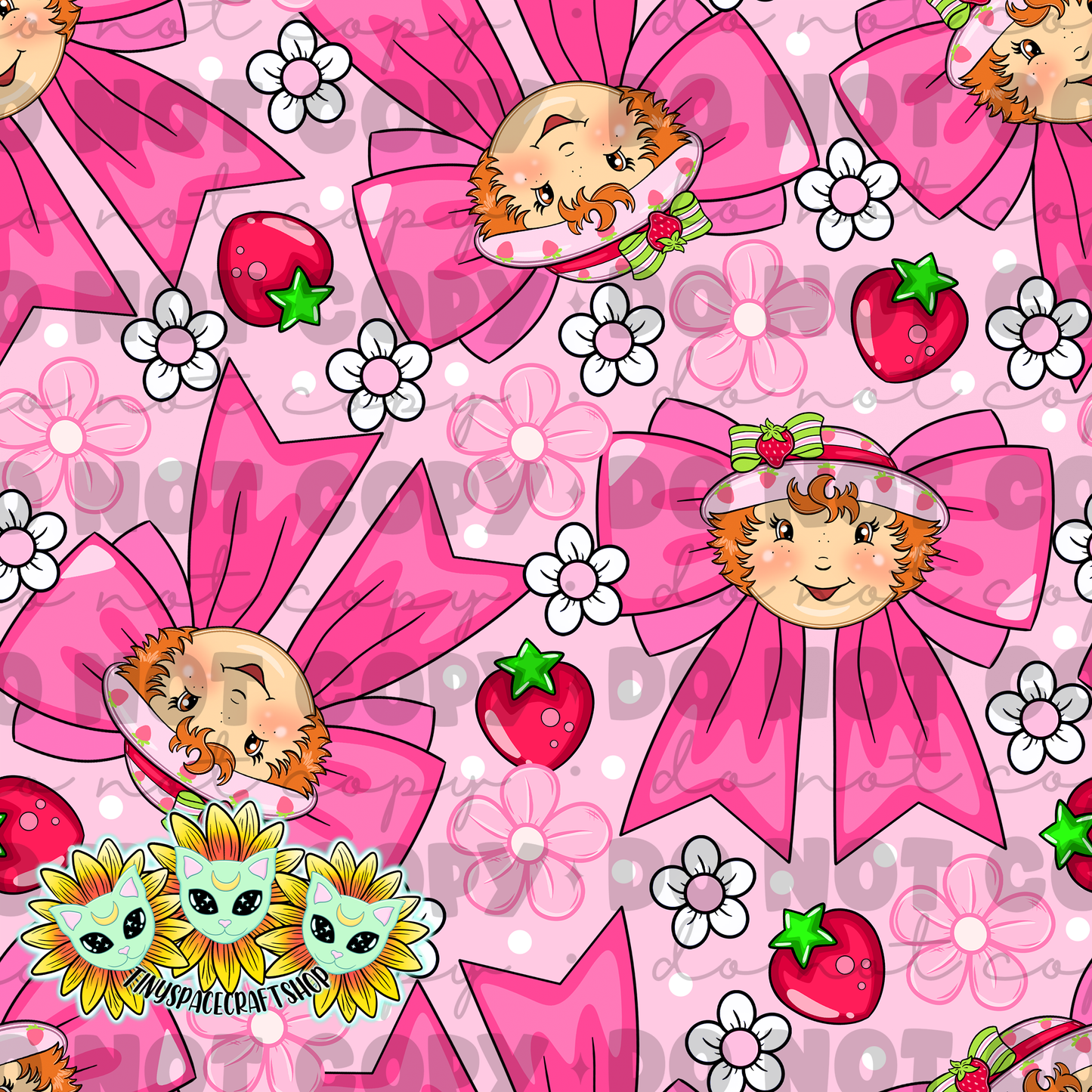 Strawberry bow