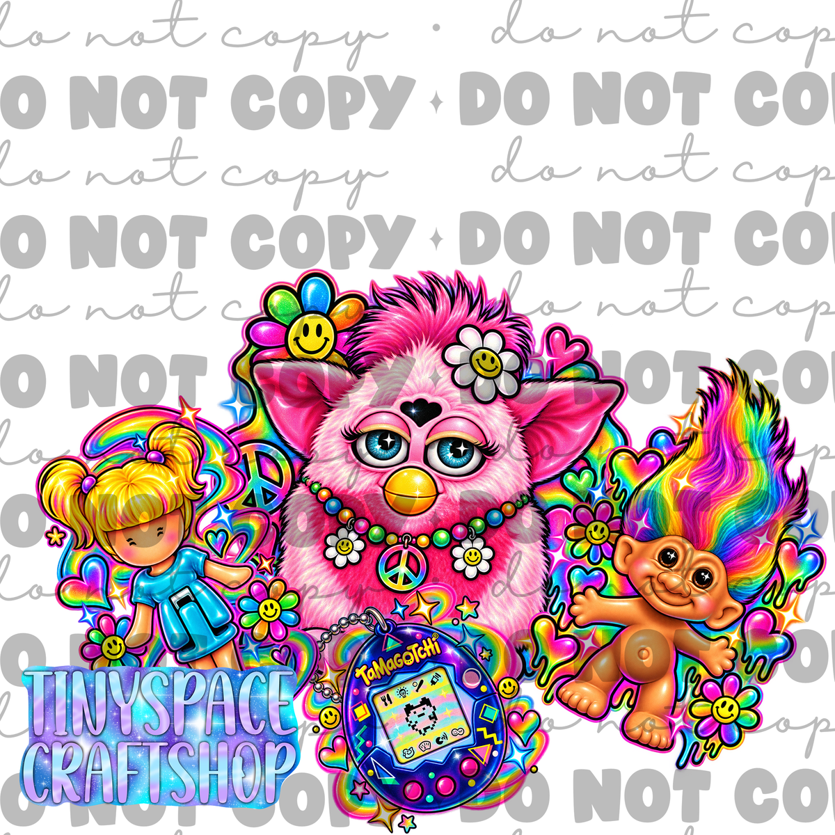 Rainbow toys
