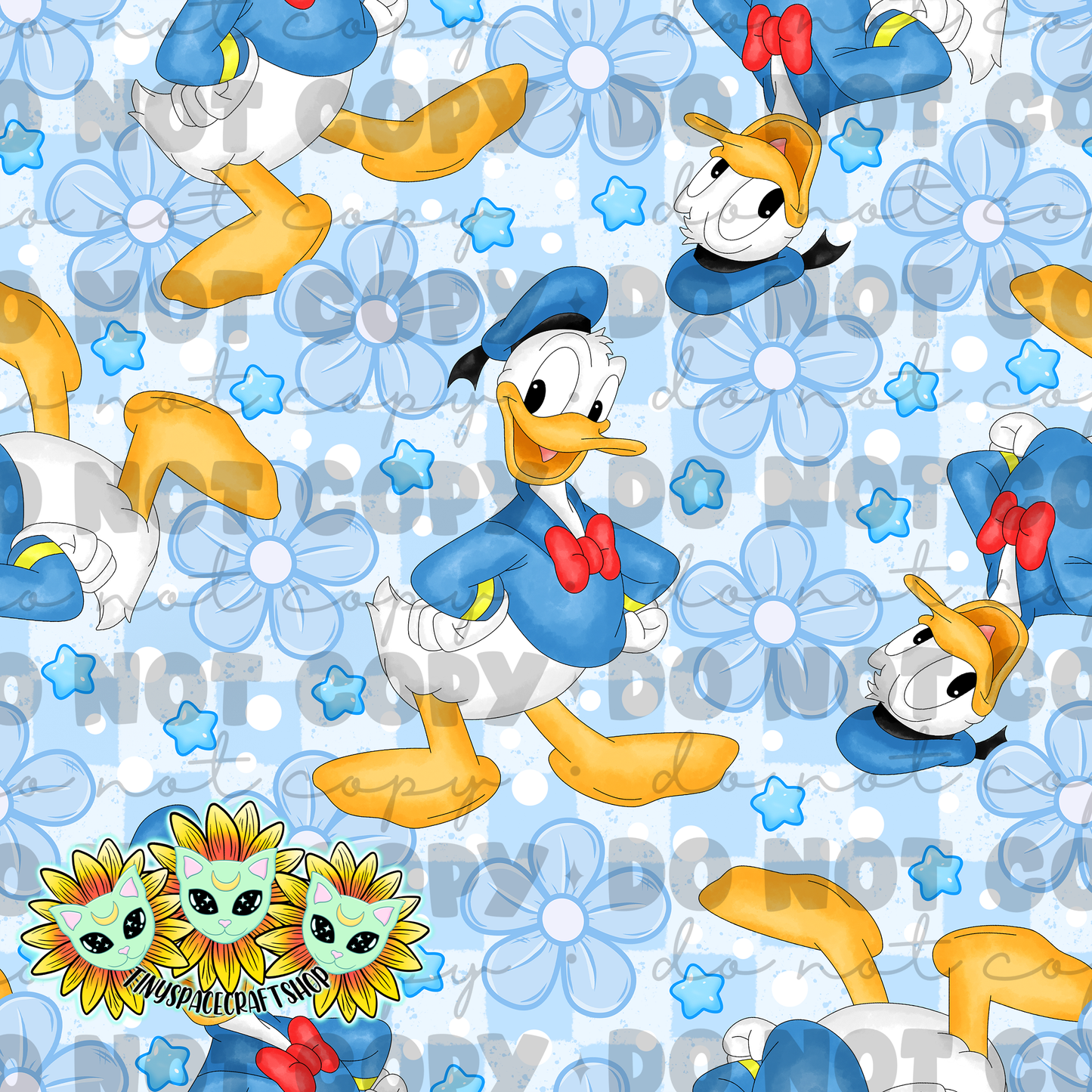 Floral duck