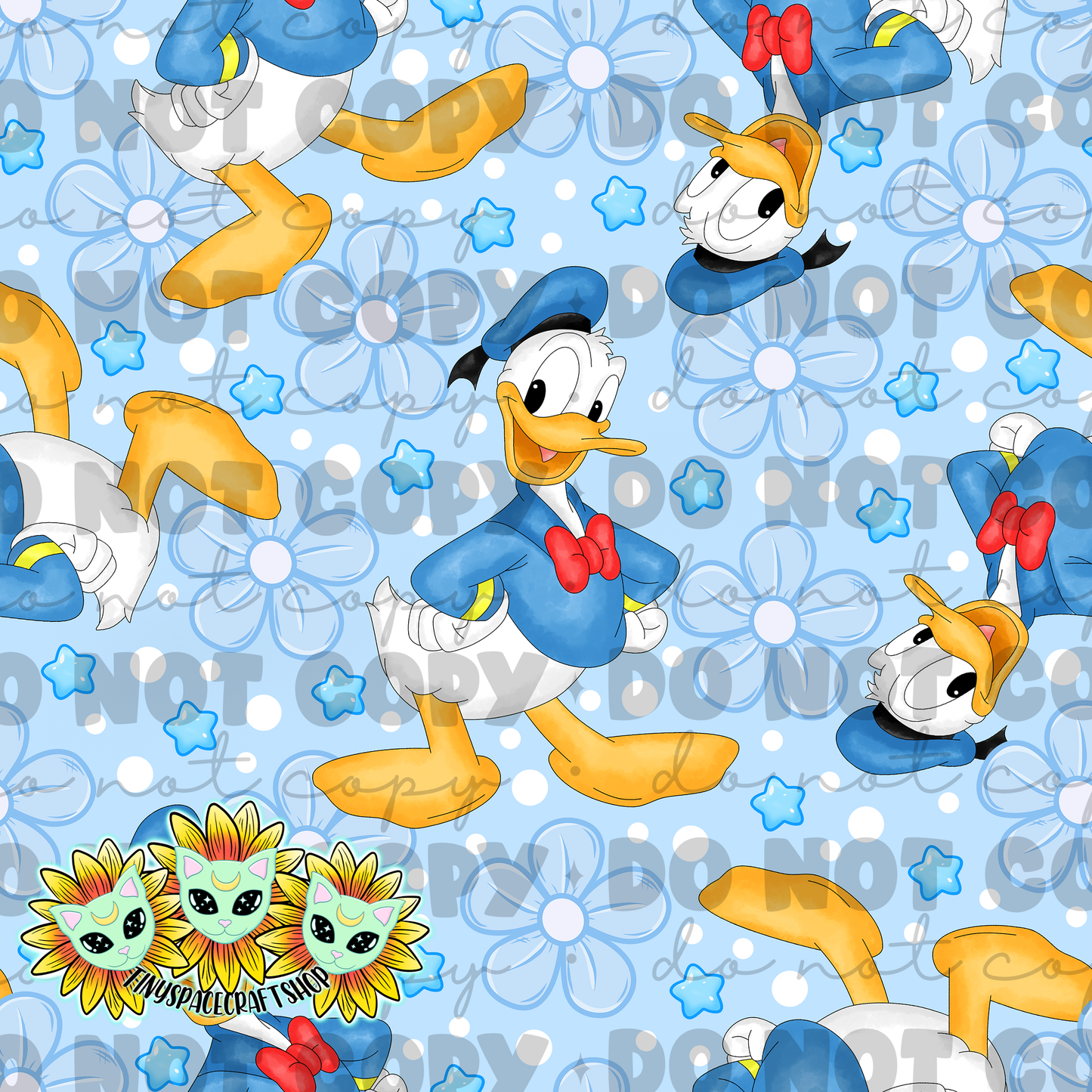 Floral duck