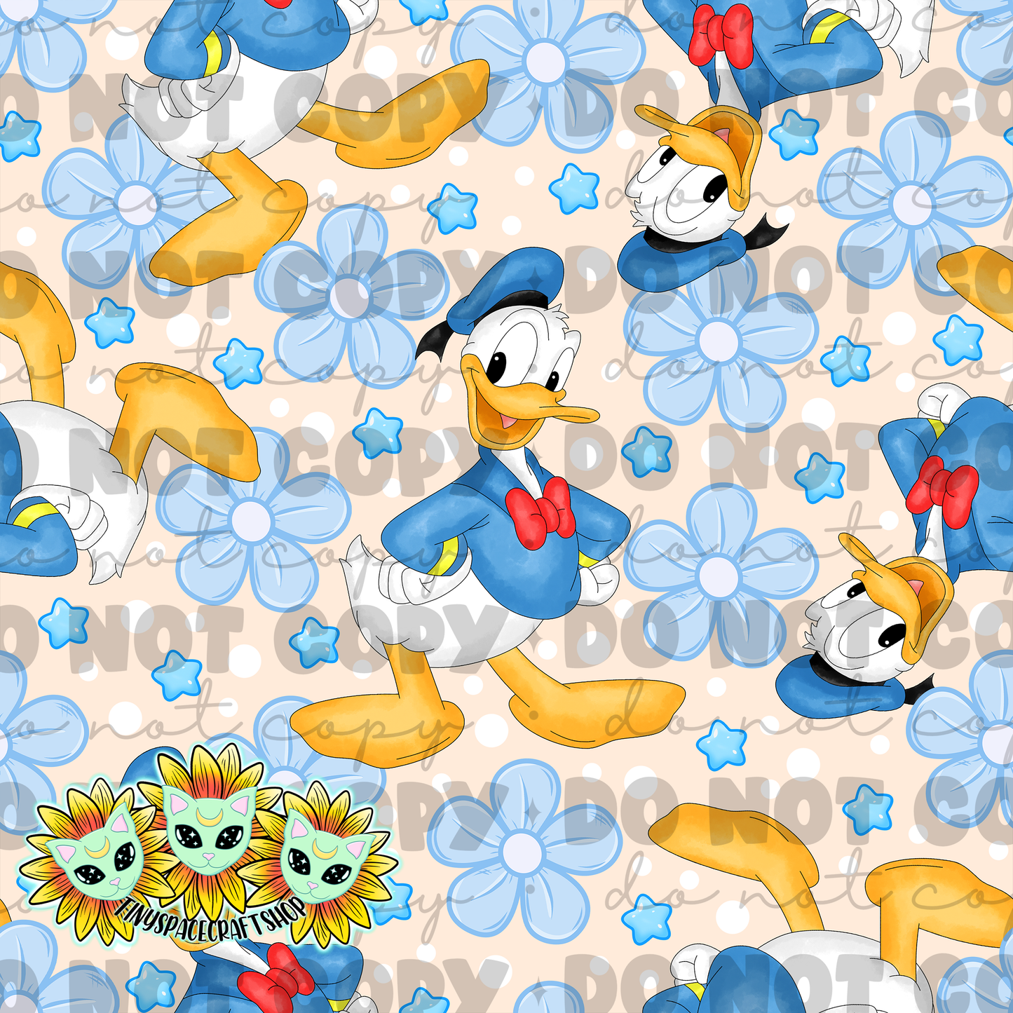 Floral duck