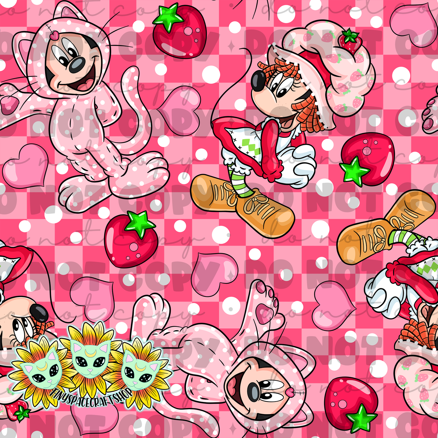 Strawberry mouse