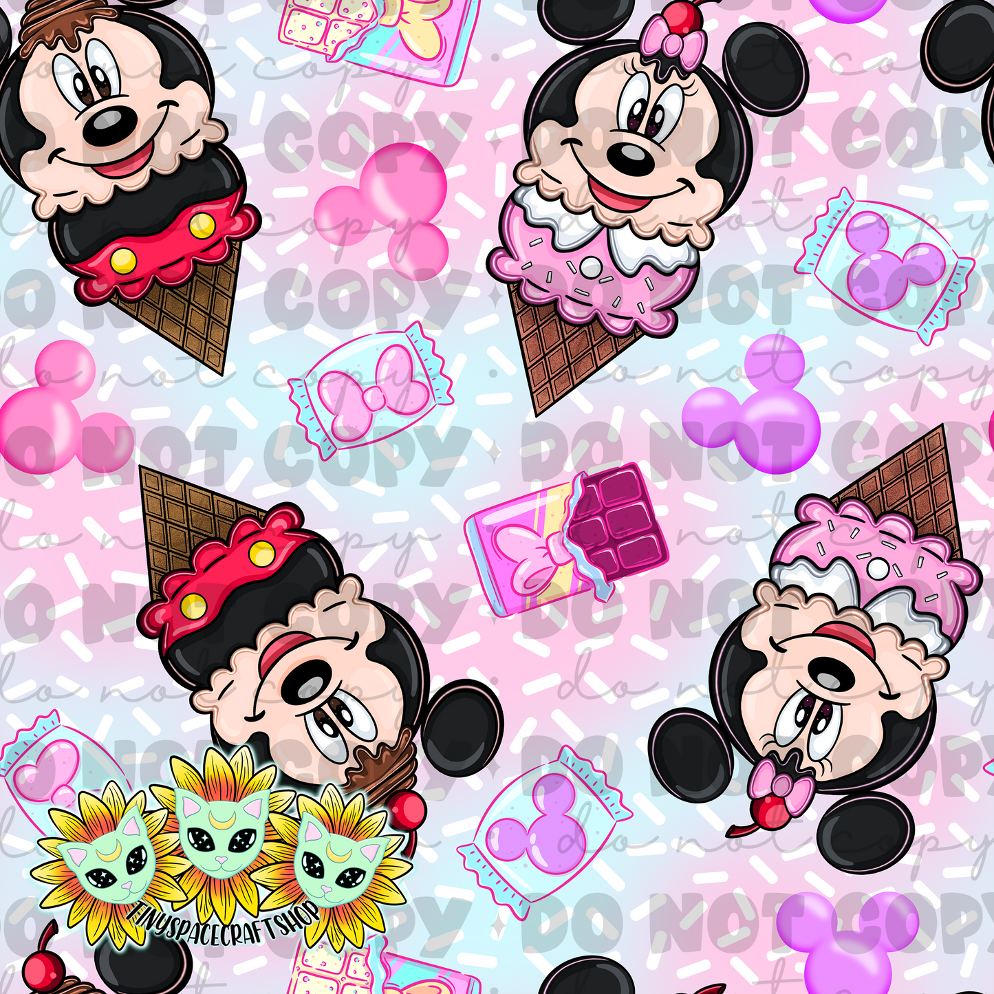 Mouse ice cream