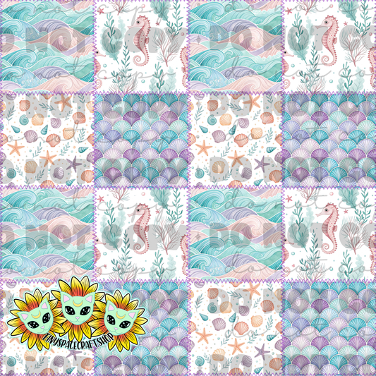 Seahorse patch