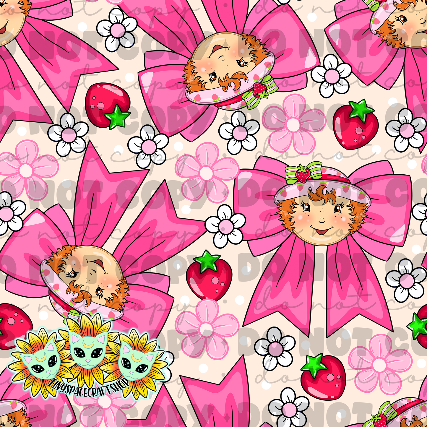 Strawberry bow