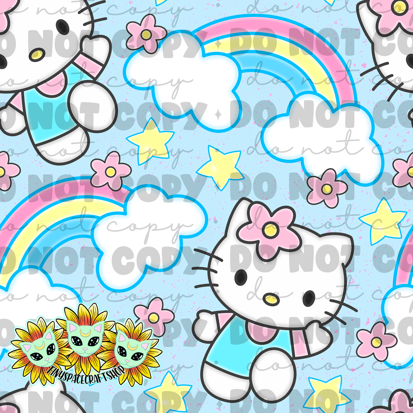 Rainbow cat