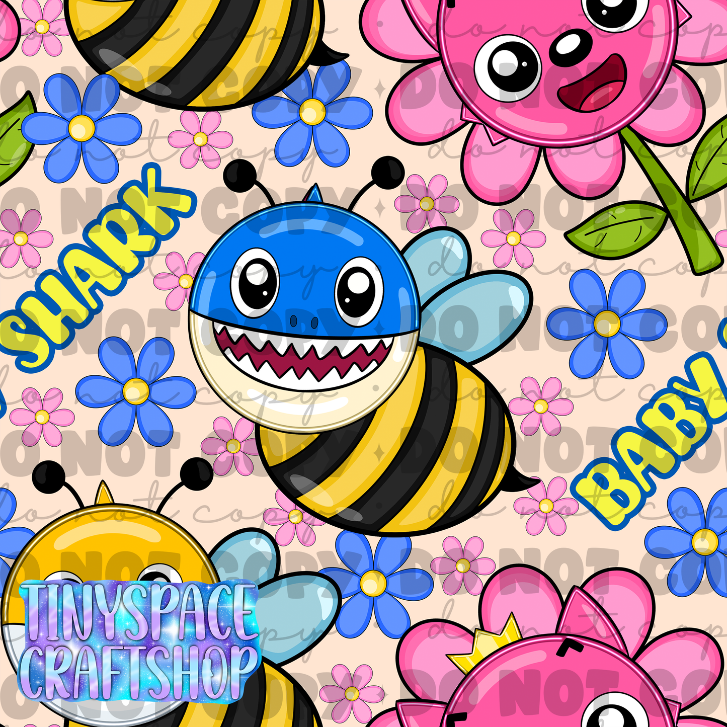 Shark flowers