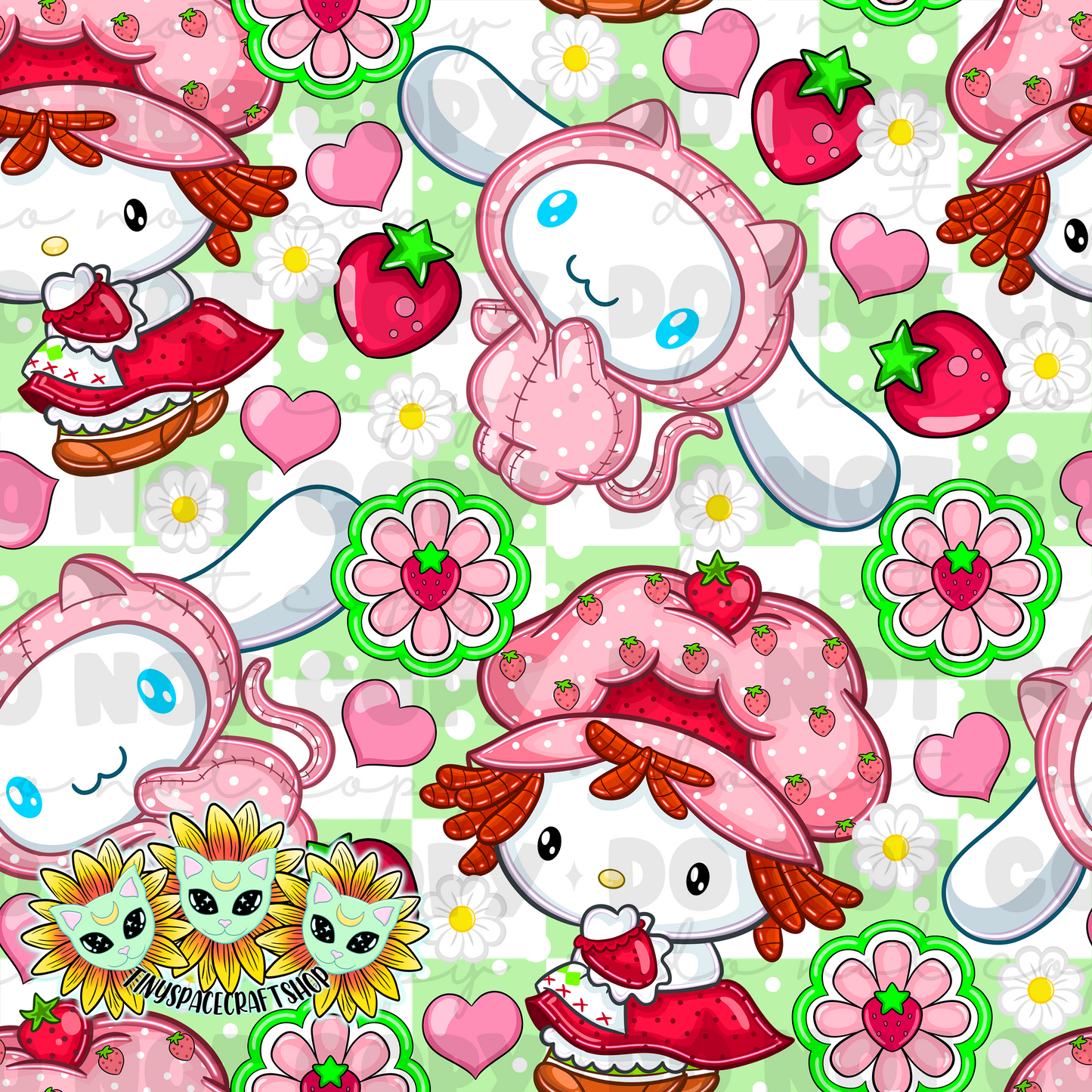 Strawberry cat