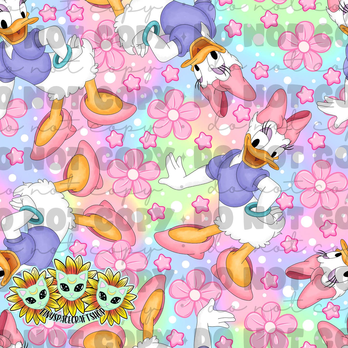Floral duck