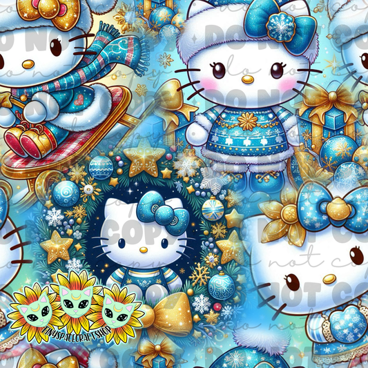 Winter kitty