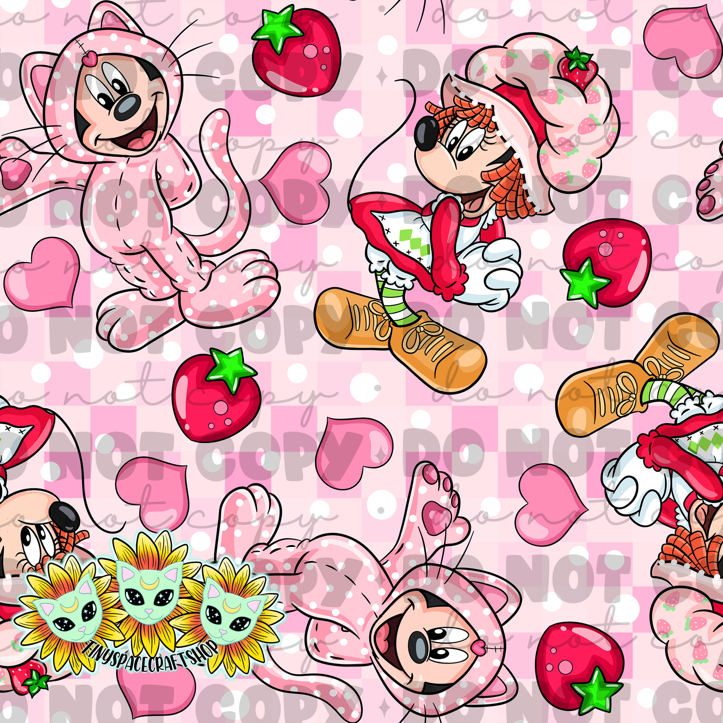 Strawberry mouse