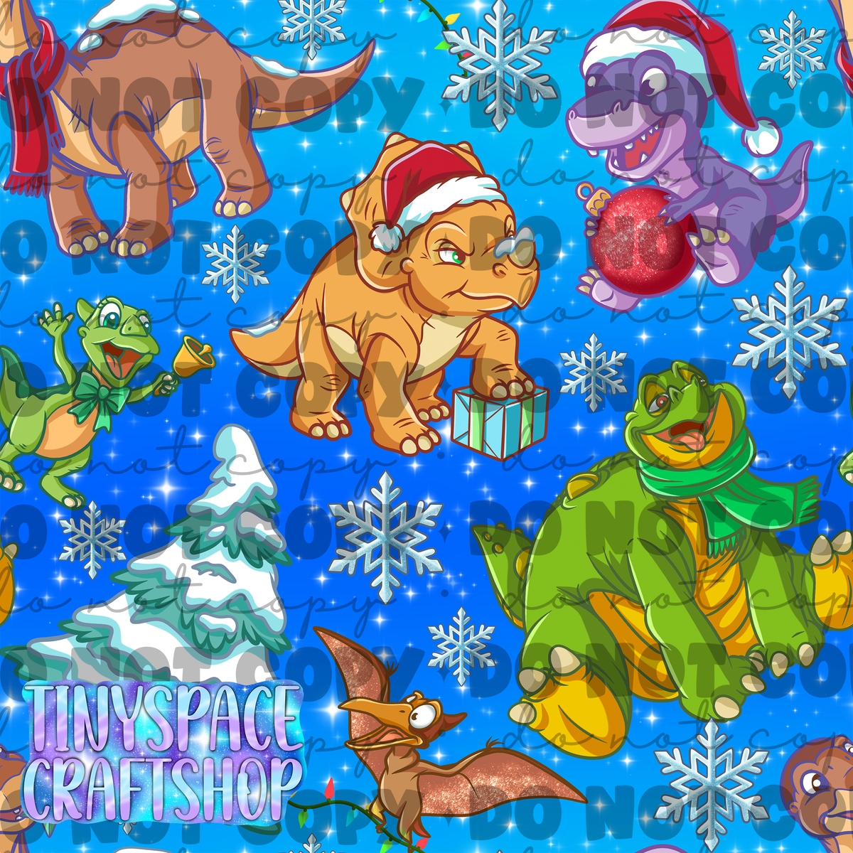Christmas Dino