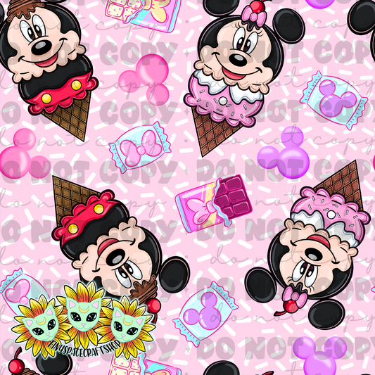 Mouse ice cream