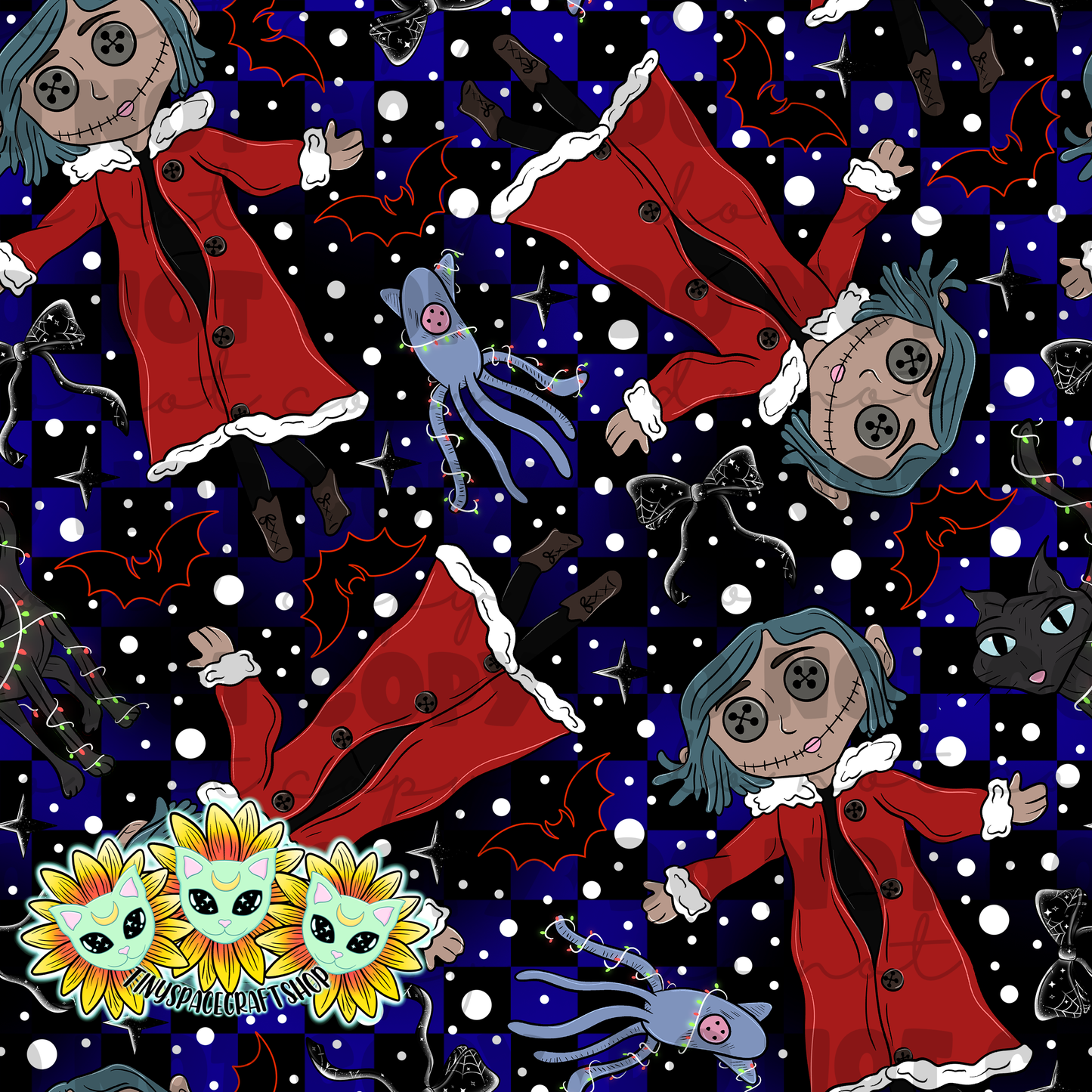 Christmas button