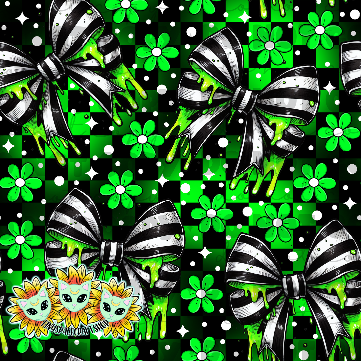 Green bow