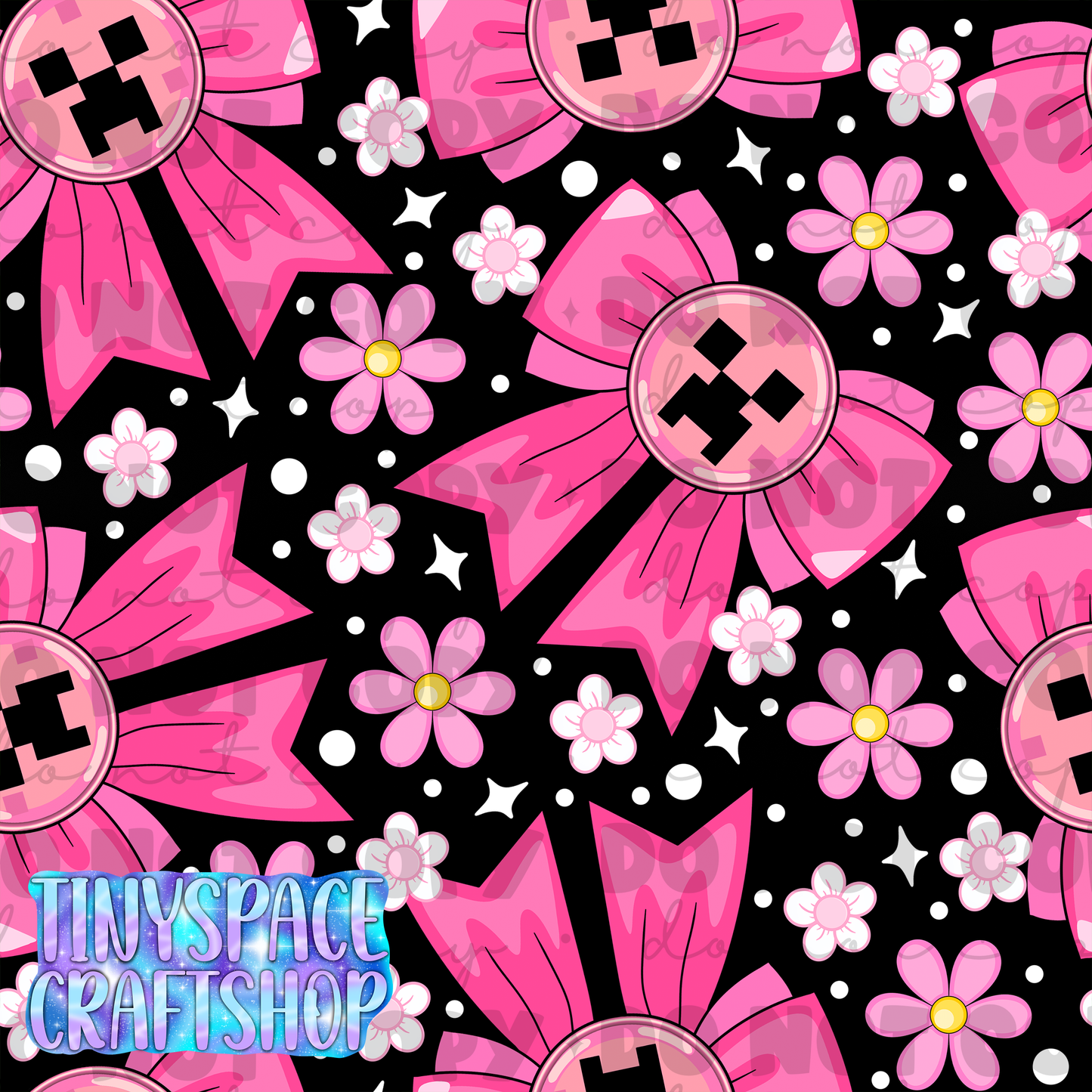 Pink bow mine