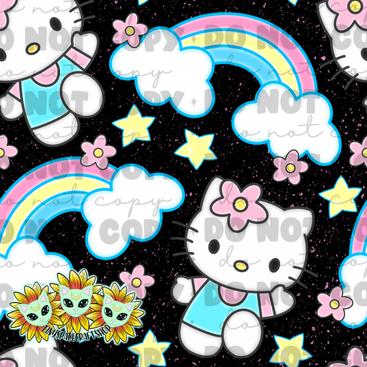 Rainbow cat