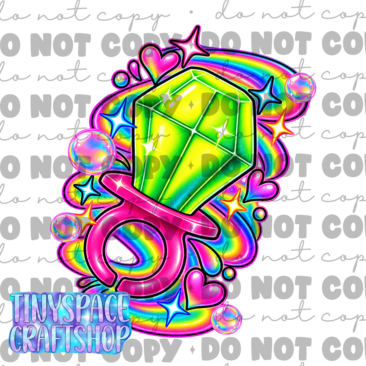 Rainbow candy