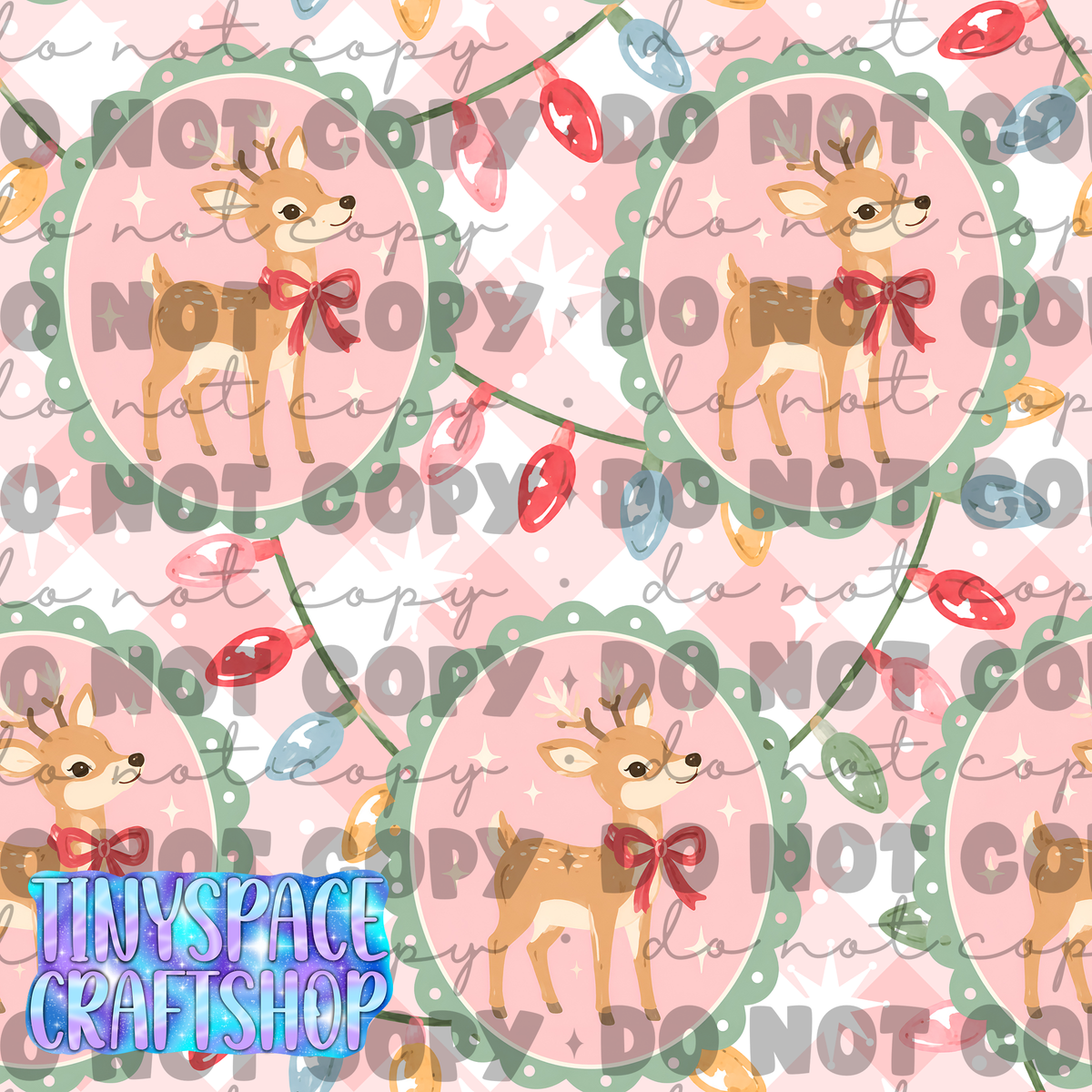 Christmas deer