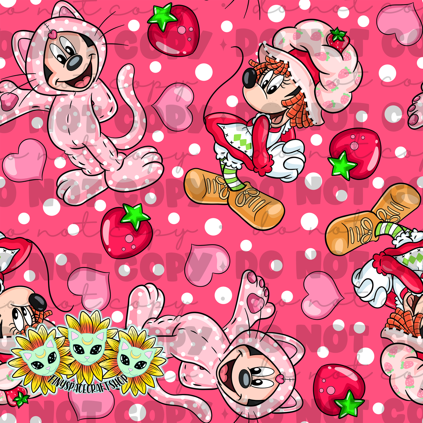 Strawberry mouse