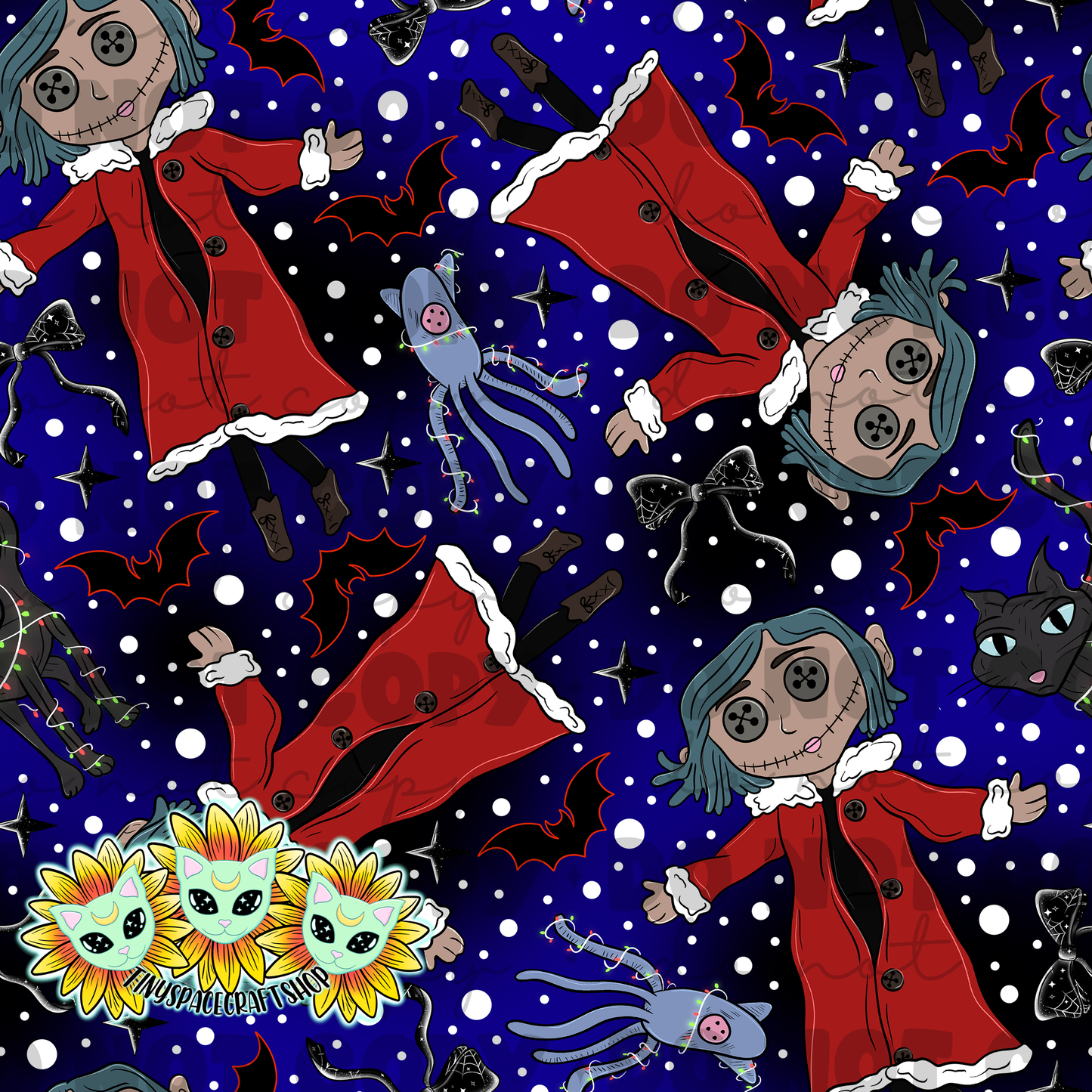 Christmas button