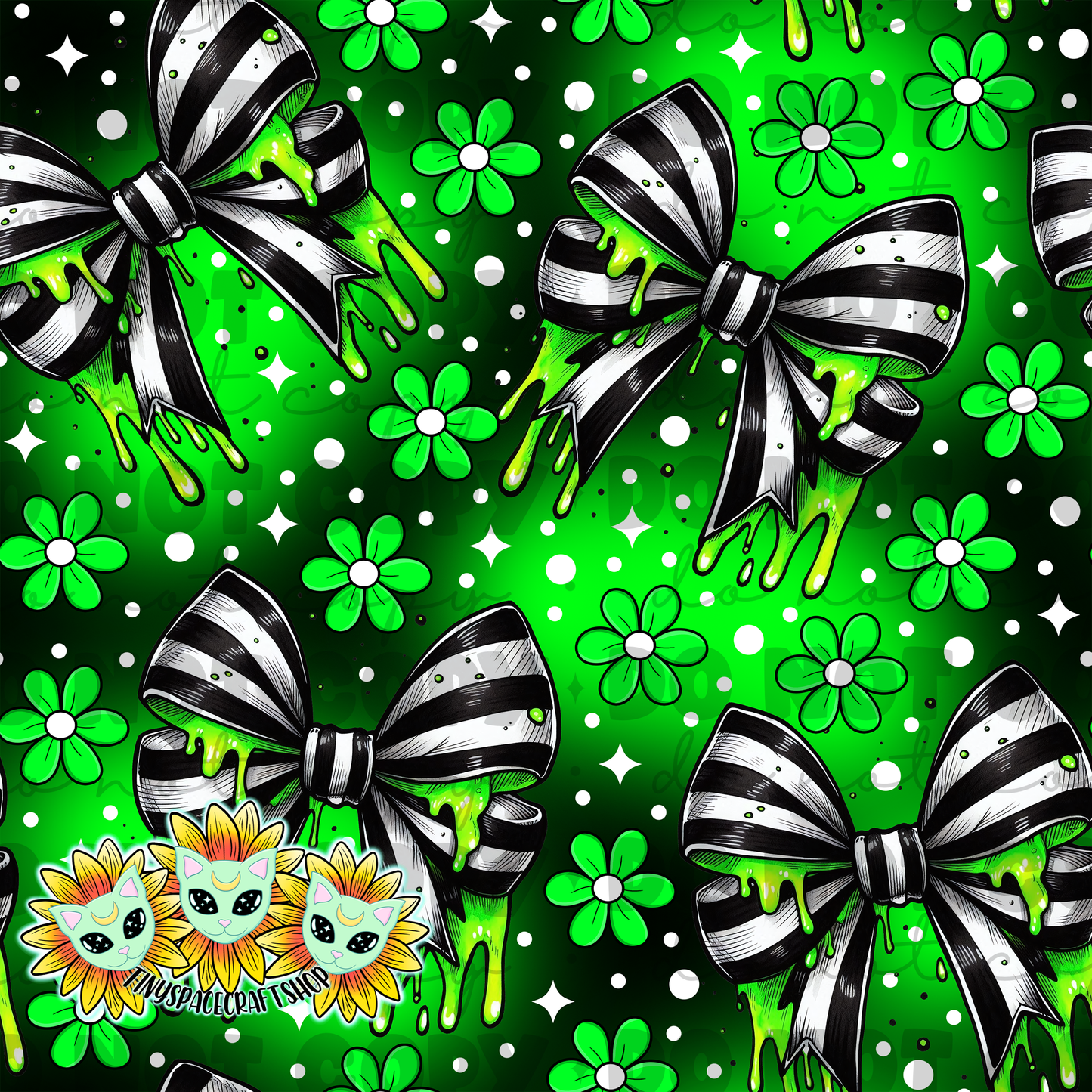Green bow