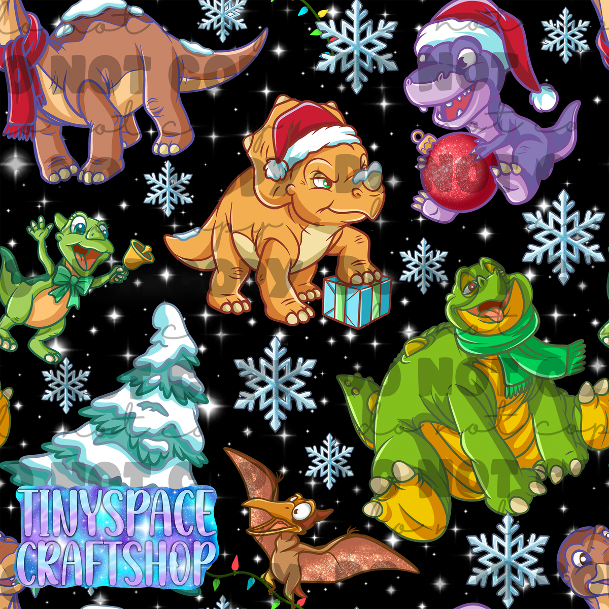 Christmas Dino