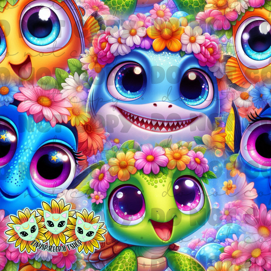 Floral fish