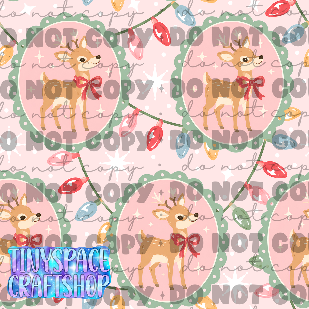 Christmas deer