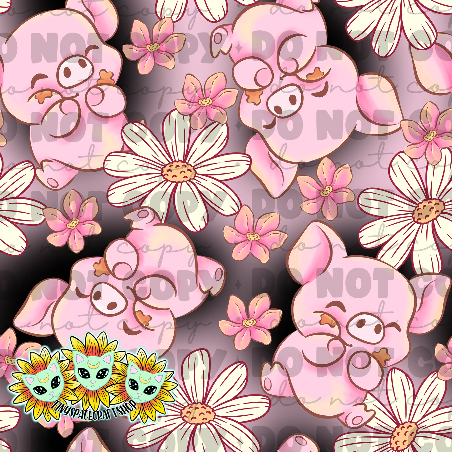 Floral pig