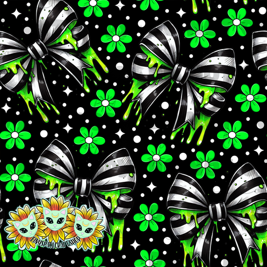Green bow