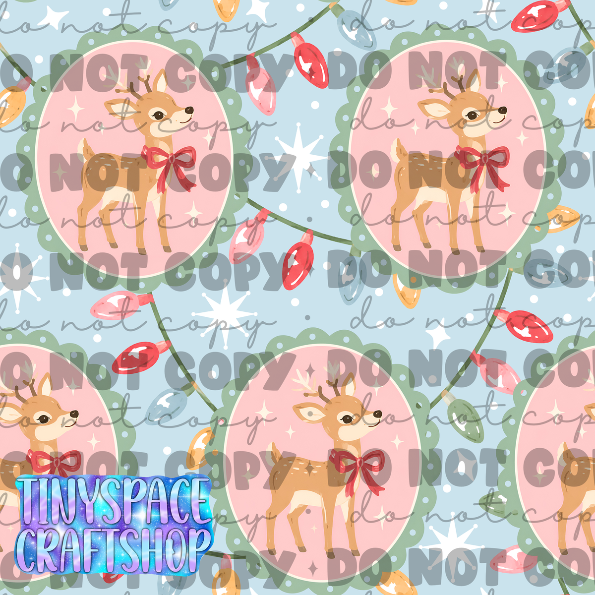 Christmas deer
