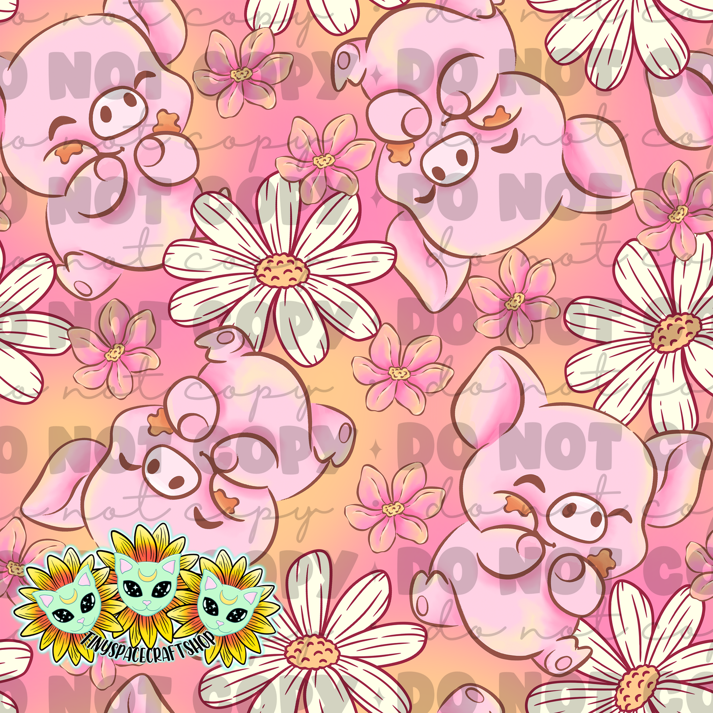 Floral pig